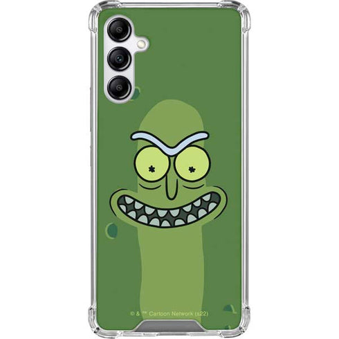 Adult Swim Rick and Morty Pickle Rick Galaxy A15 5G Clear Case